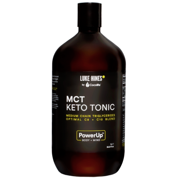 LUKE HINES BY COCOLIFE MCT KETO TONIC – 1 LITRE