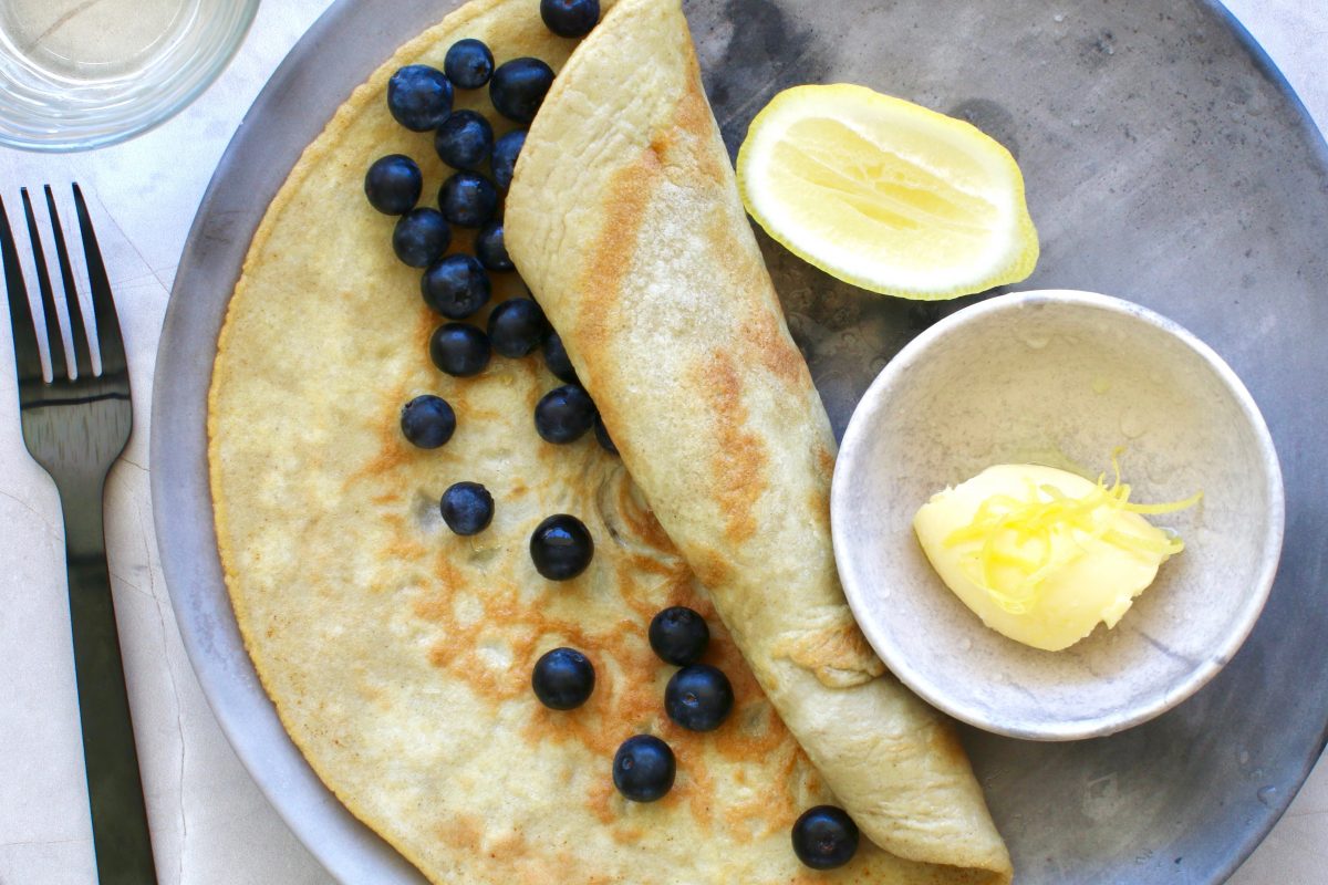 Low Carb Keto Crepes by Luke Hines with MCT Keto Tonic
