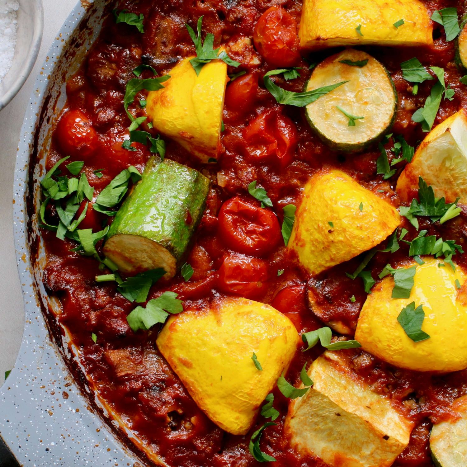 Sensational Veggie Shakshuka by Luke Hines | Cocolife Avocado Oil