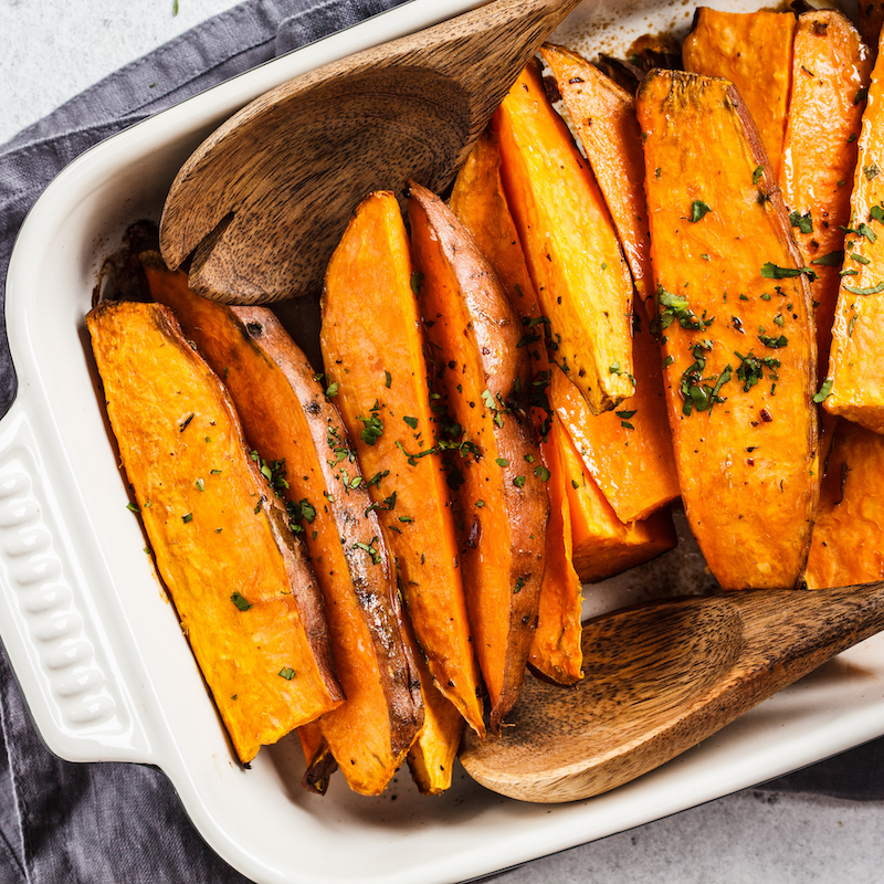 Cocolife | Macadamia Spiced Sweet Potato Wedges - gluten-free healthy vegan recipe